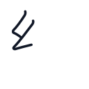 線の2かくめまで