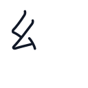 線の3かくめまで